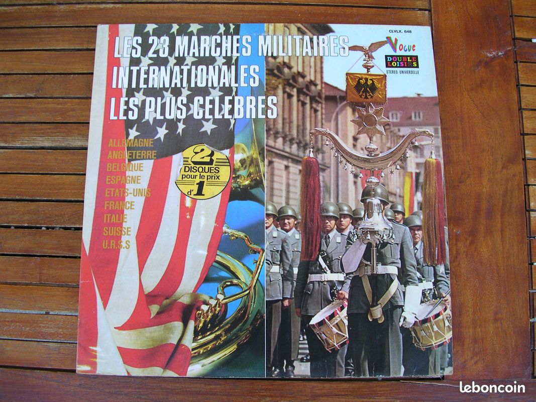 33 tours les 23 marches militaires internationales - 1