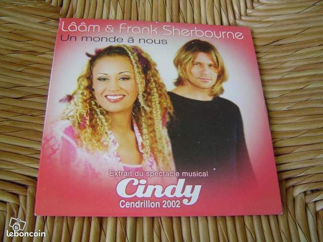 CD 2 titres Cindy Cendrillon "Un monde à nous" - 1
