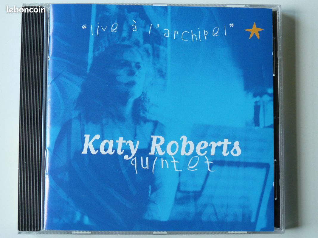 Cd jazz KATY ROBERTS quintet LIVE à l'archipel - 1