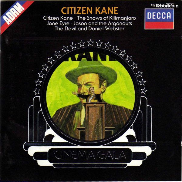 CD Bernard Herrmann "B.O. Citizen Kane" - 1