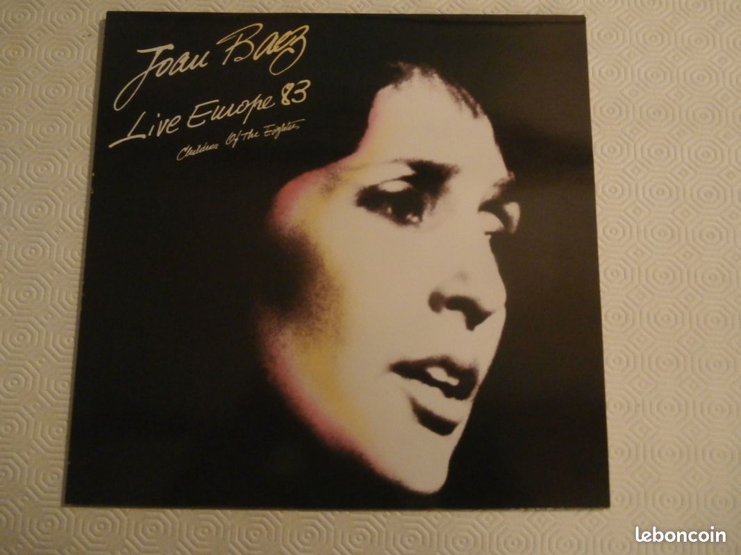 Vinyl 33T Joan Baez Live Europe 83 - 1