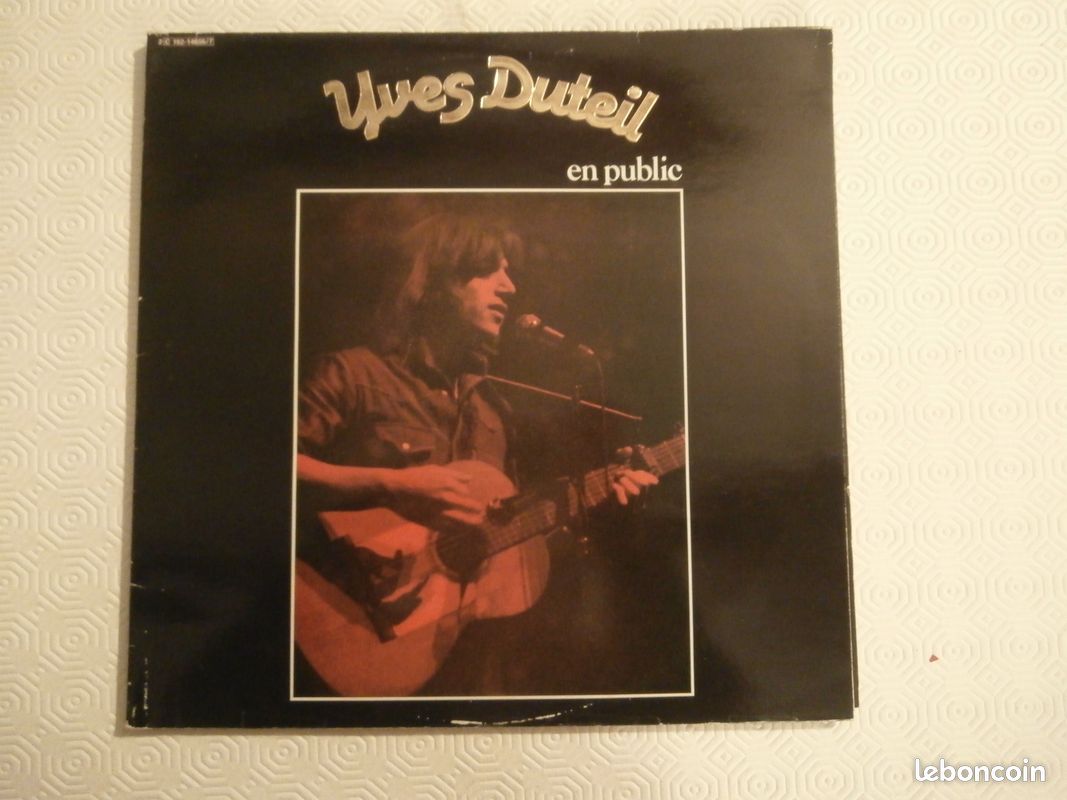 Vinyle 33T Yves Duteil en public 2 disques - 1