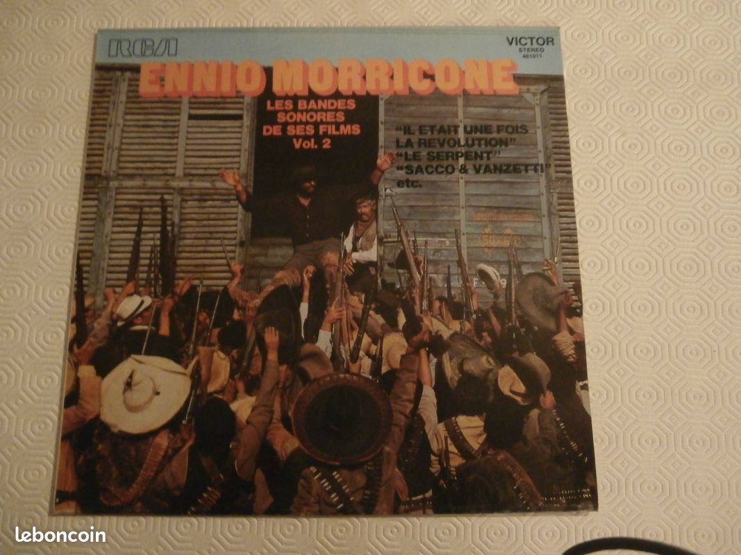 Vinyle 33T Ennio Morricone Les bandes sonores des ses films Vol.2 - 1
