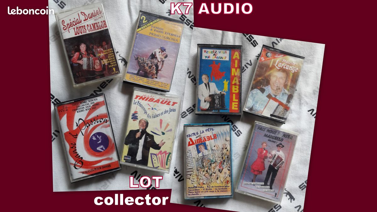 K7 AUDIO collector - danses de salon - 1