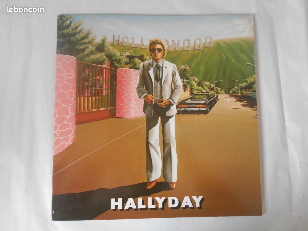 Disque vinyle 33T Johnny Hallyday - 1