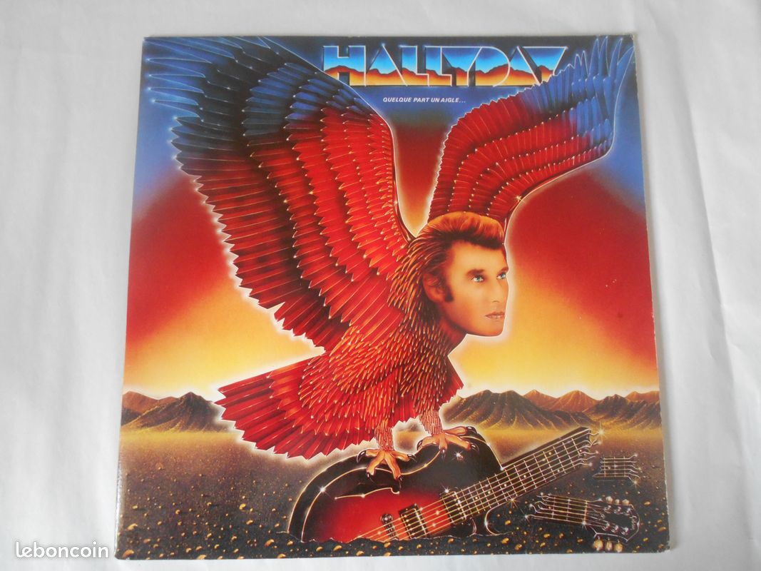 Disque vinyle 33 T Jonny Hallyday - 1
