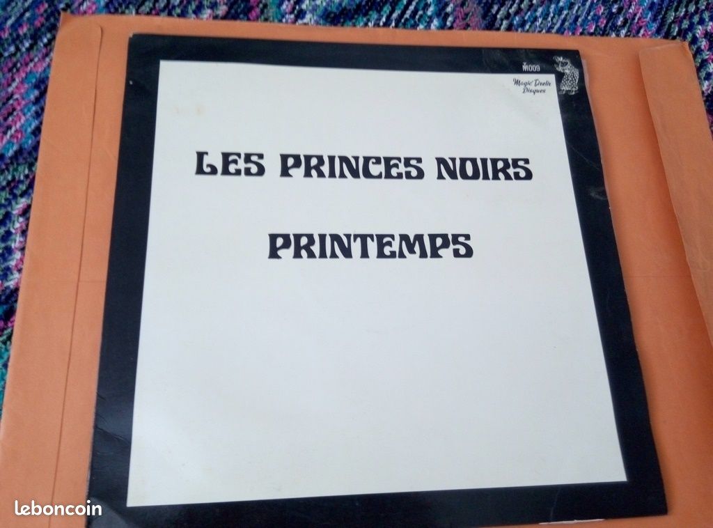 Les Princes Noirs ‎– Printemps - Album 33t - 1