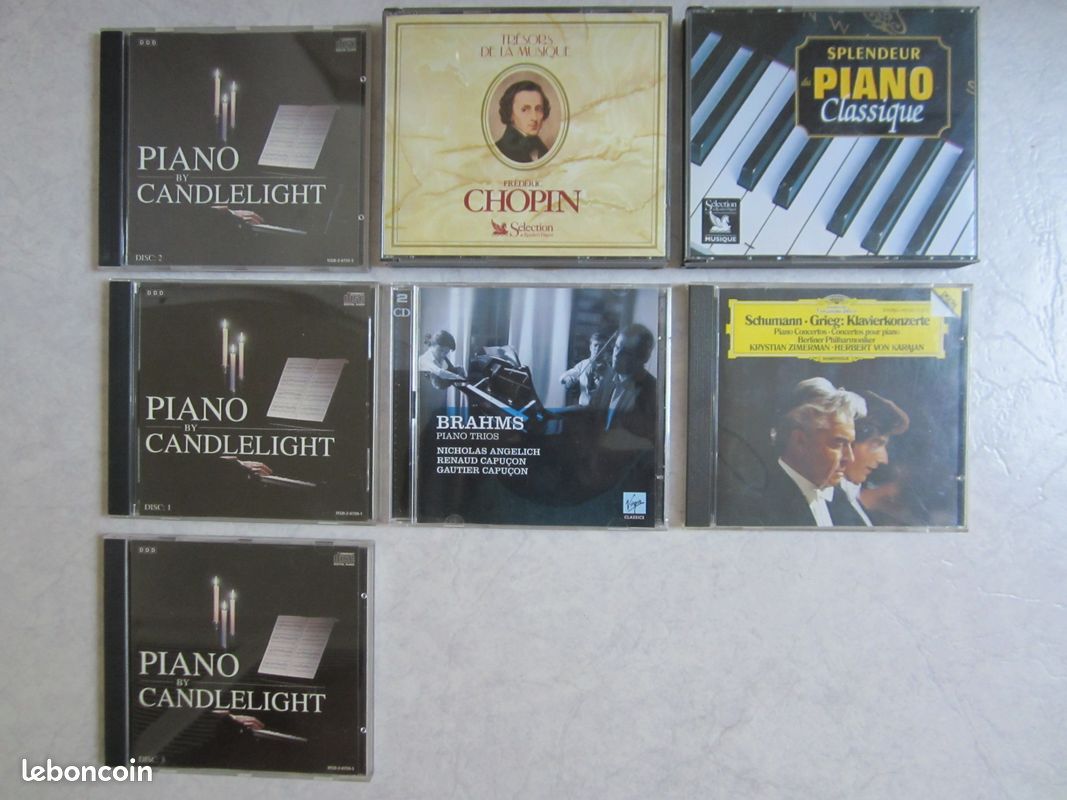 CD piano - musique classique - 1