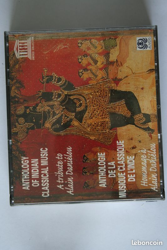 Triple CD Anthologie de la musique classique de l'Inde - 1