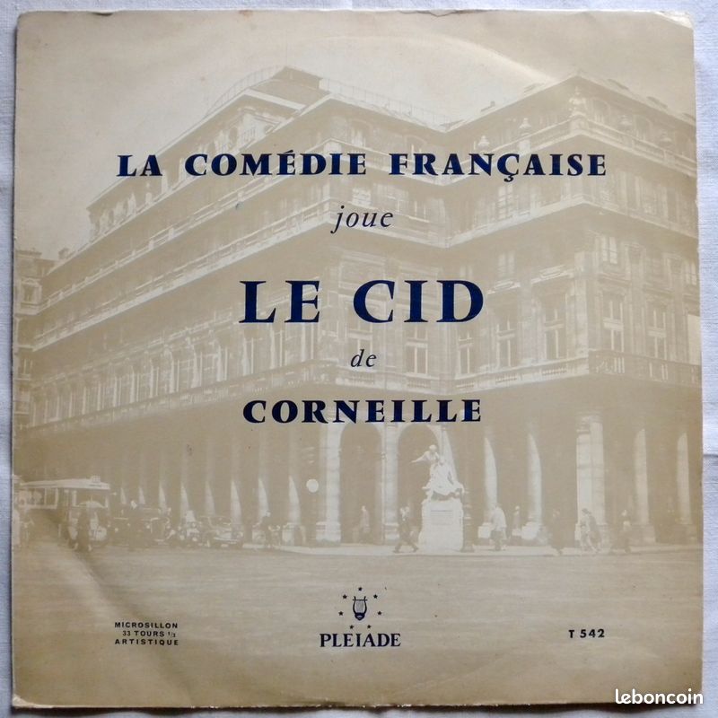 33T LA COMEDIE FRANÇAISE - "Le Cid" De Corneille (1940) - 1