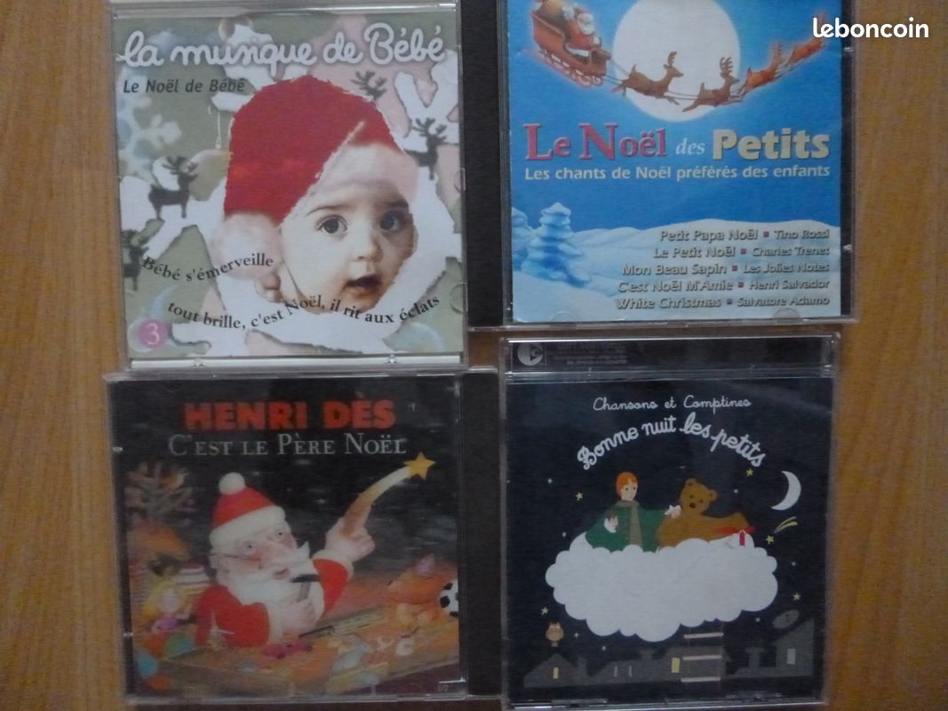 Lot de 4 CD chants + comptines + musiques/ enfants - 1