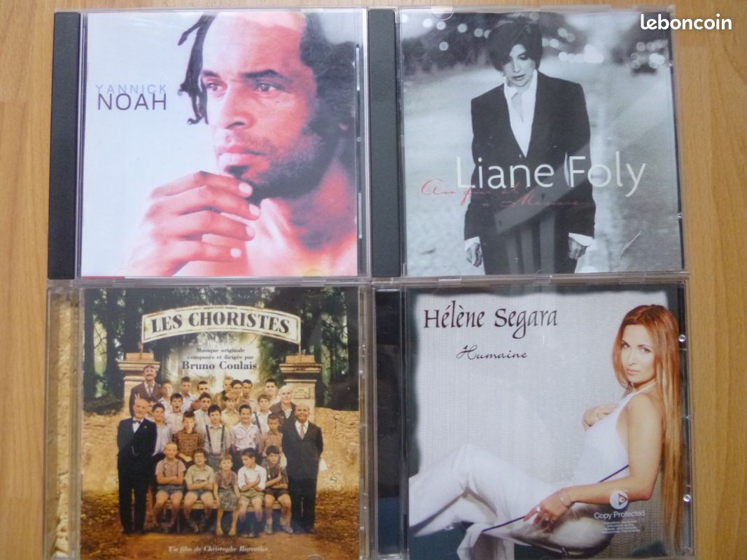 Lot de 5 CD les Choristes /H Ségara /L Foly/ Y Noah - 1