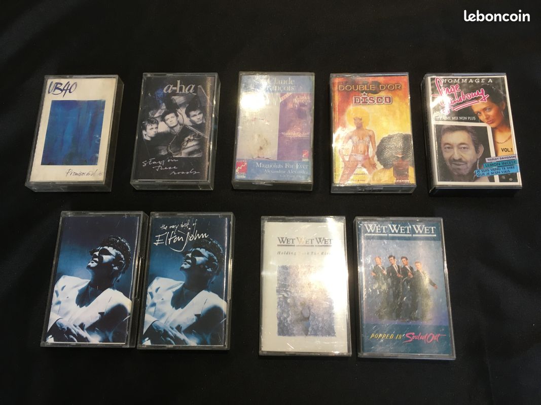 Lot de 9 cassettes audio - 1