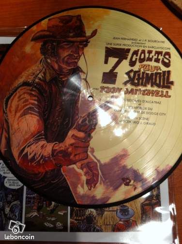 Picture disc Eddy Mitchell - 1