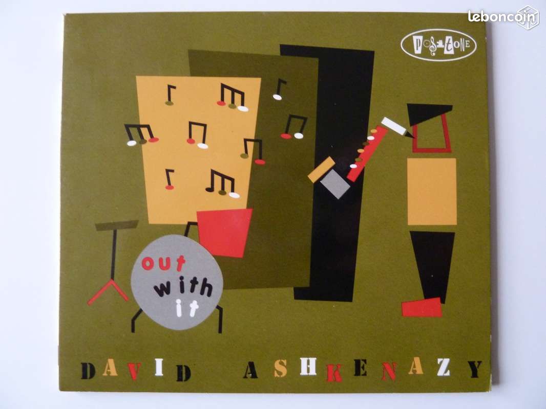 Cd neuf jazz DAVID ASHKENAZY Out with it LABEL US - 1