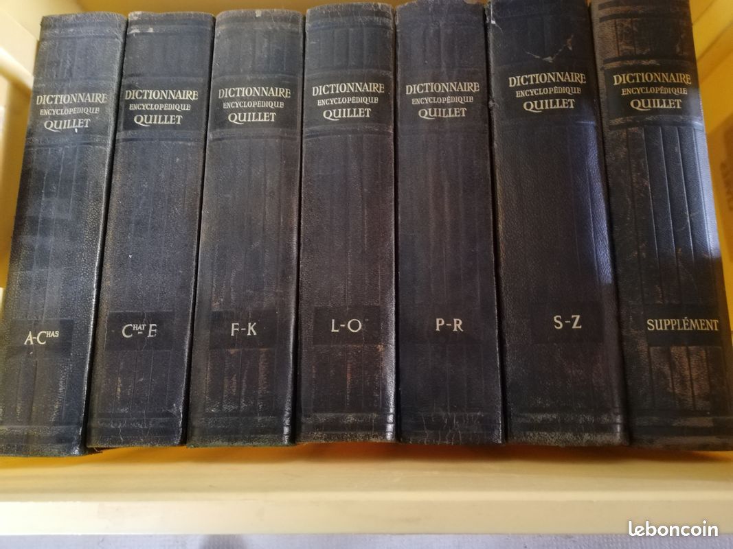 Dictionnaires Quillet 1949 - 1
