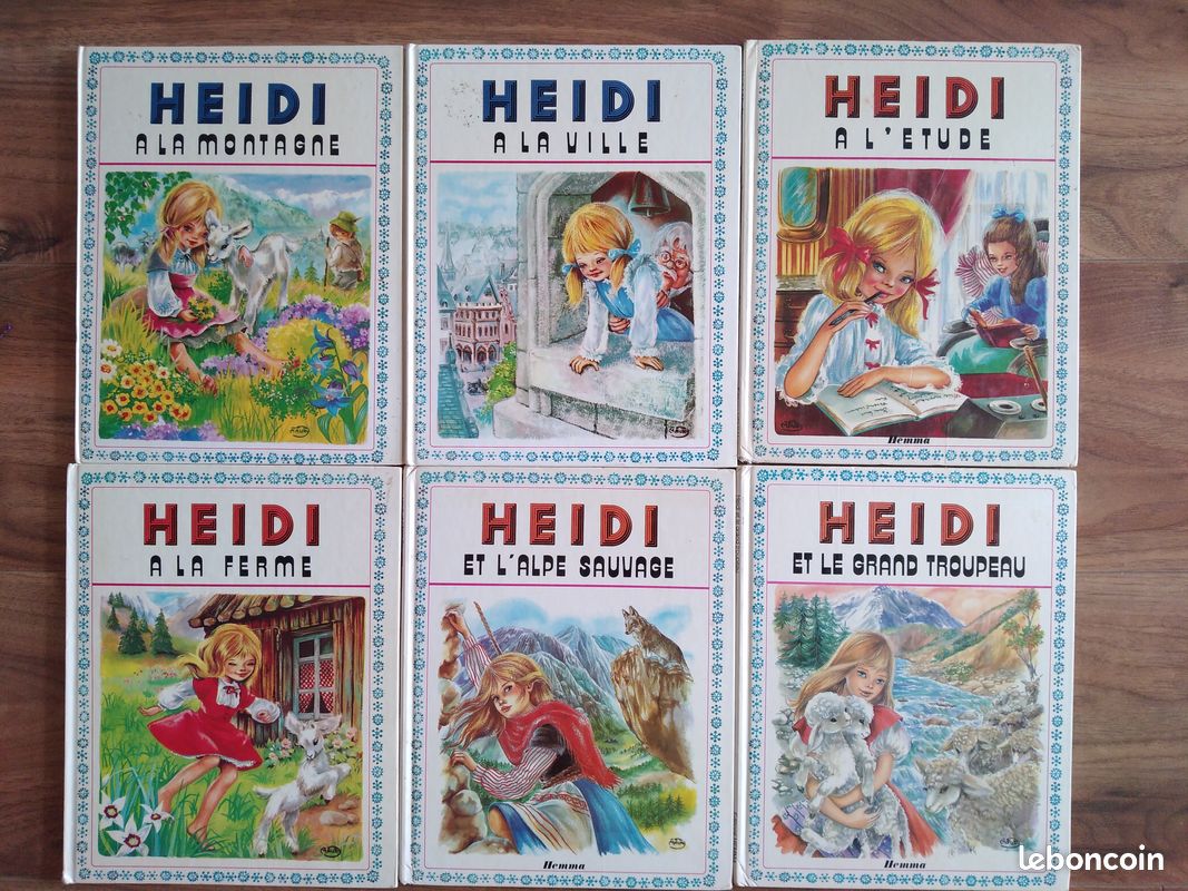 Lot de 17 livres Heidi - 1