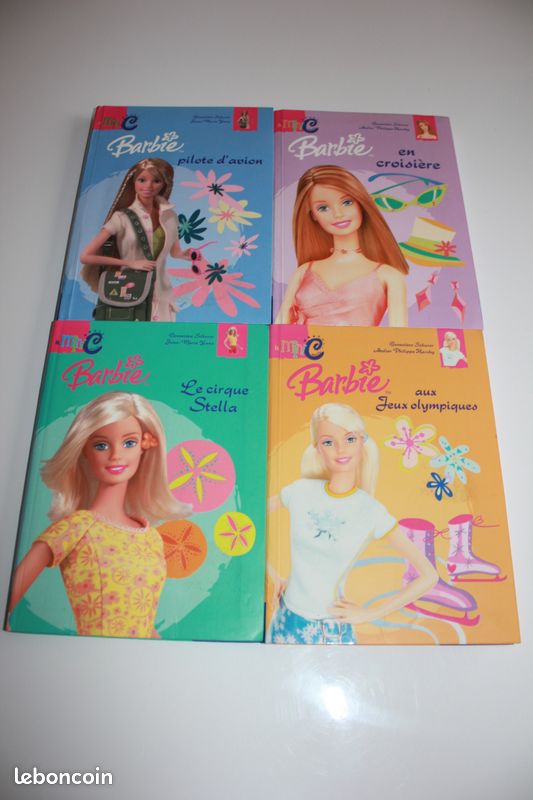 Lot de 4 livres "Barbie" N° 6-11-17-20 - 1