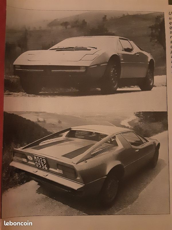 Essai d'époque de 1973 Maserati Merak - 1