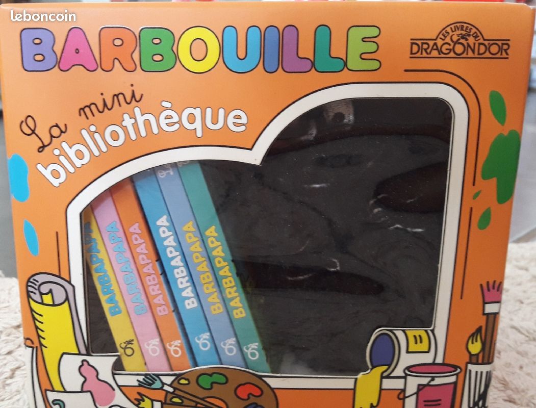 Mini bibliothèque Barbouille - 1