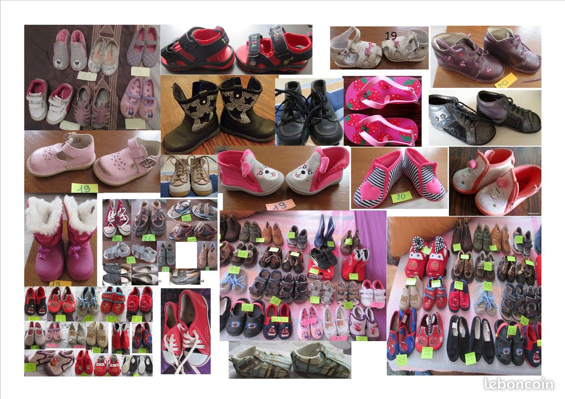 Chaussures diverses filles et ou garçons - 1