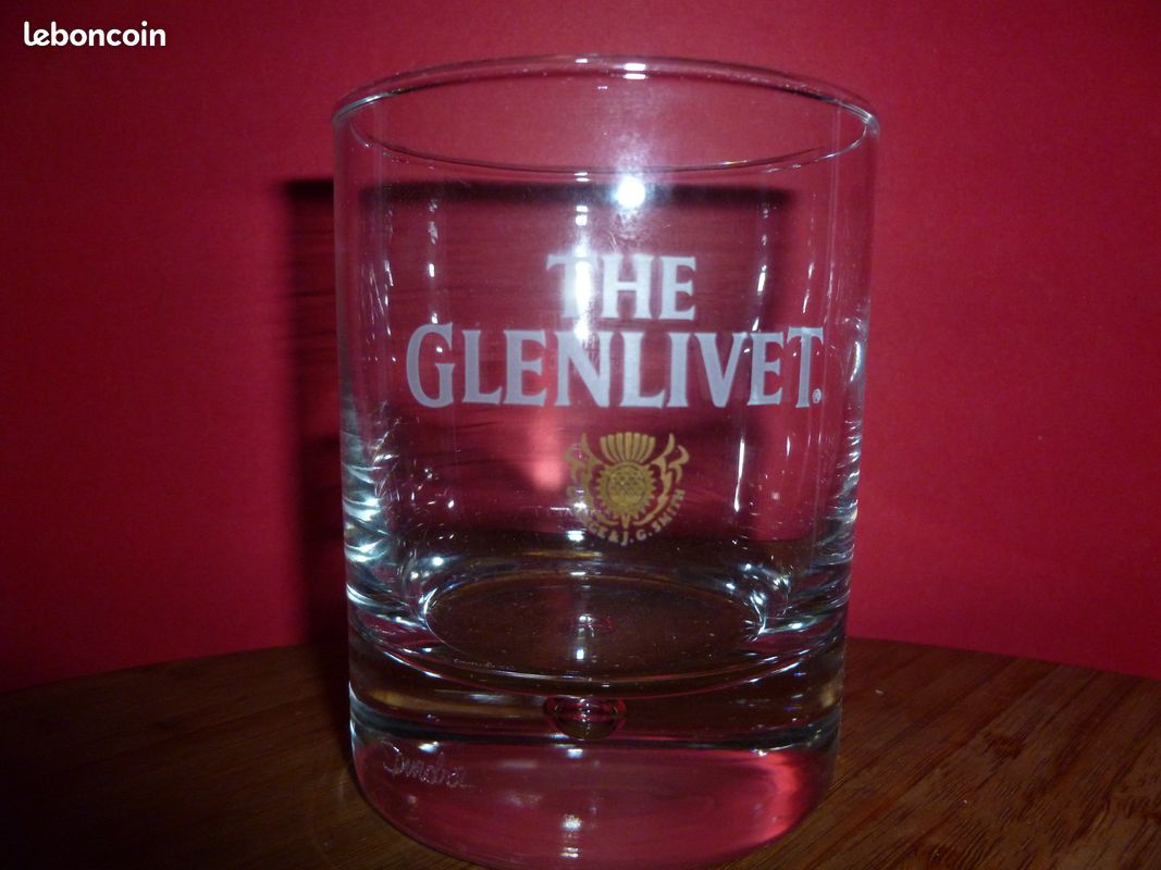 Eva: 6 verres à whisky THE GLENLIVET ronds - 1