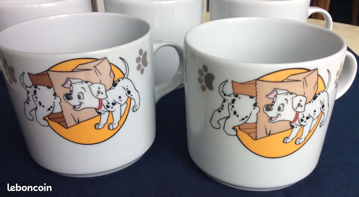2 Mugs chiens 101 Dalmatiens (Disney) - 1