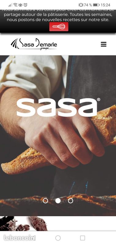 Moule à pain Sasa demarle - 1