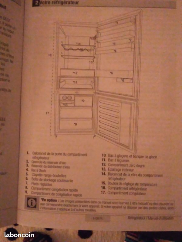 Refrigerateur congelateur - 1