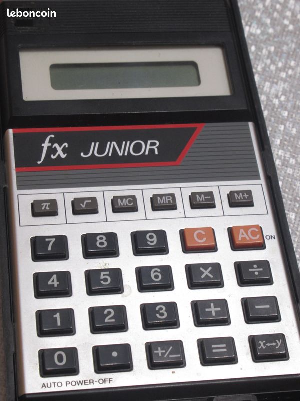 Calculatrice JUNIOR CASIO - 1