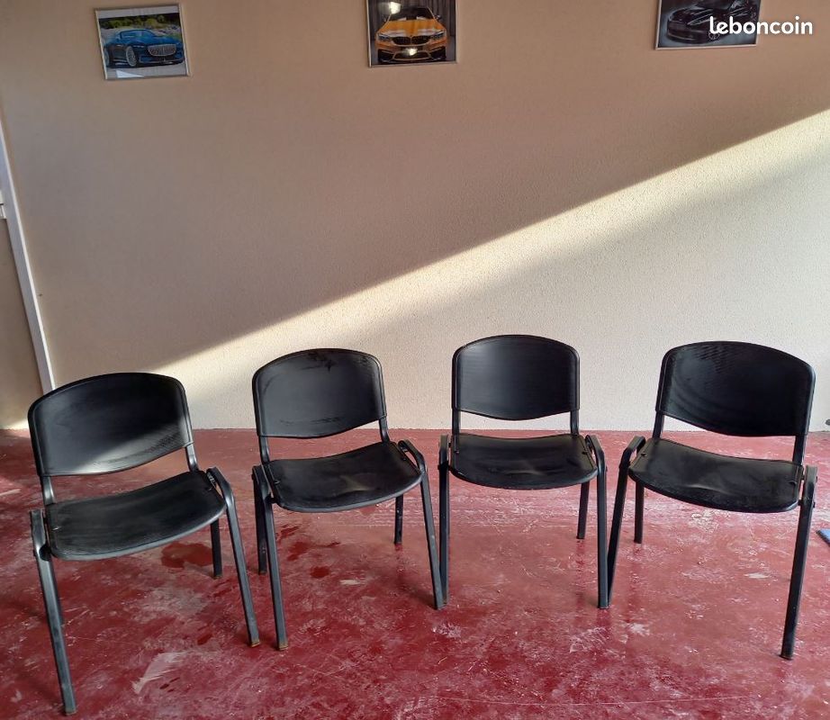 4 chaises bureau - 1
