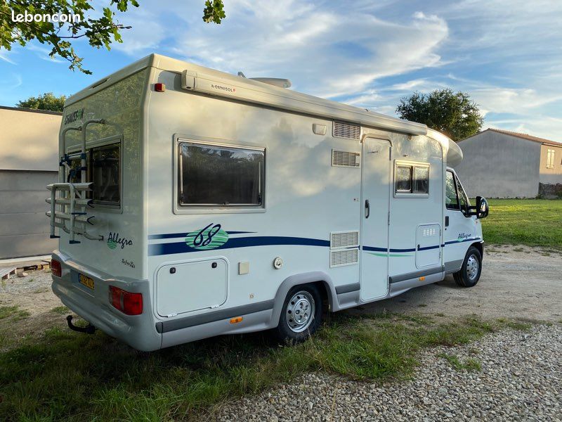 Camping car FIAT allegro 68 état irréprochable - 1