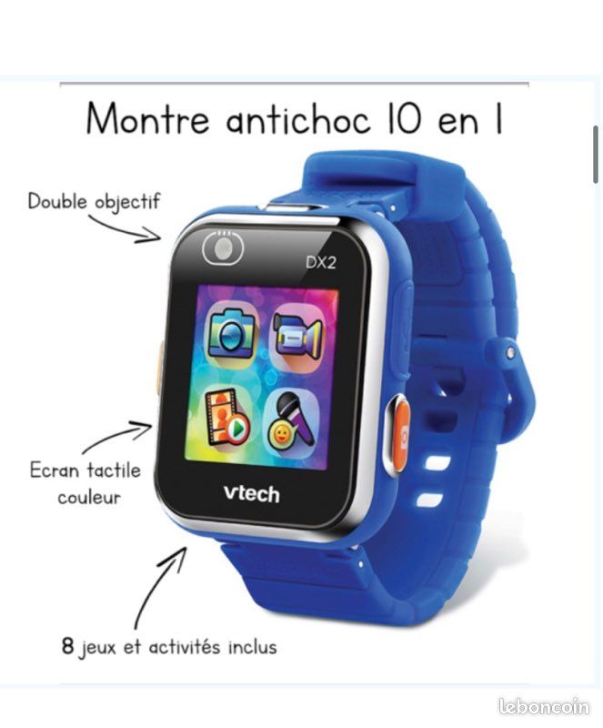 Montre Vtech Kidizoom Smartwatch Dx2 bleue - 1