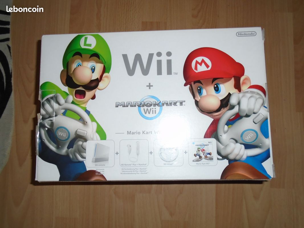 Console Wii Pack Mario kart - 1