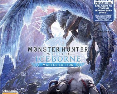 Monster Hunter World : Iceborne -MASTER EDITION- JEU PS4, Neuf - 1