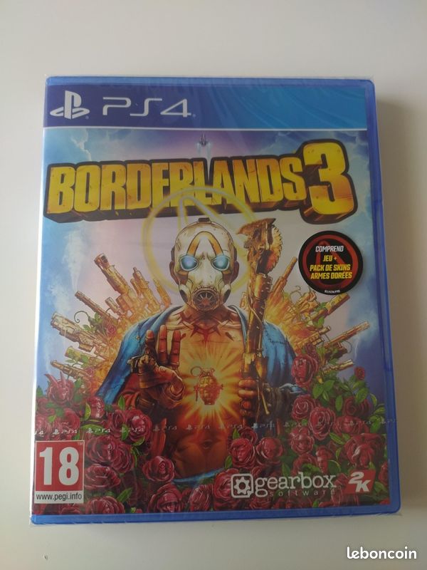 Borderlands 3 PS4 neuf sous blister - 1