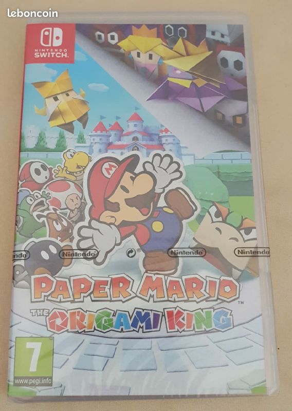 Neuf Paper Mario Origami King Switch - 1