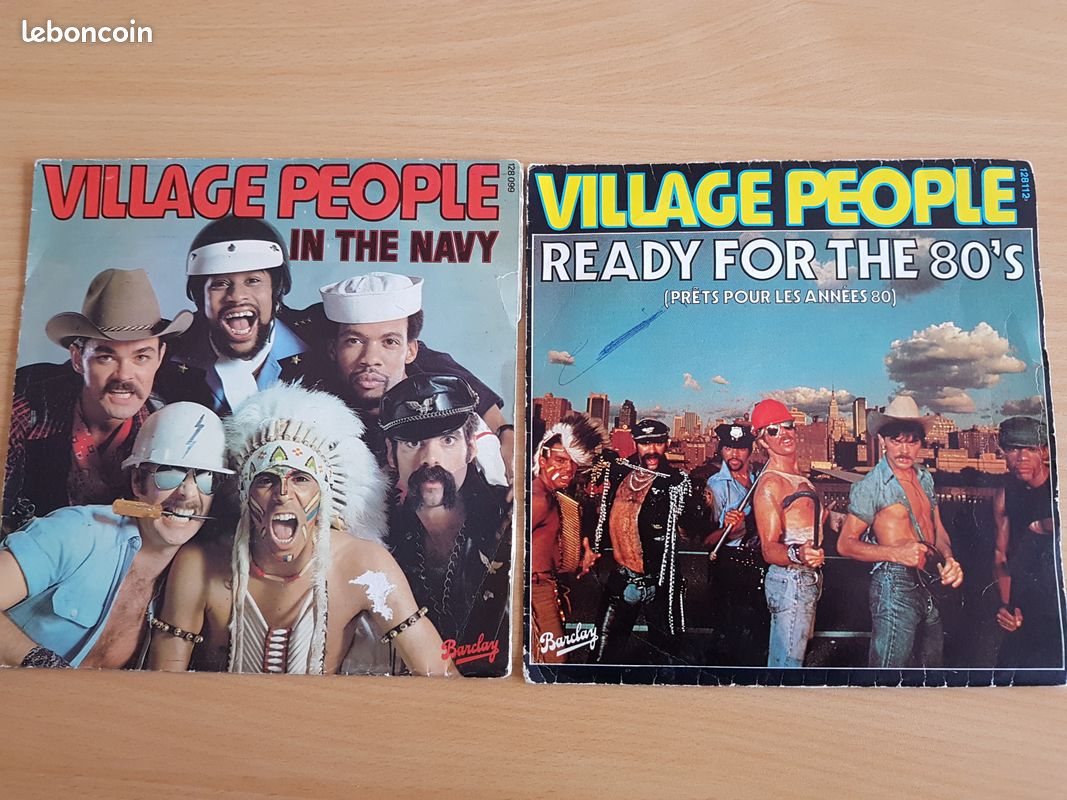 2 vinyles Village People 1979 - 1