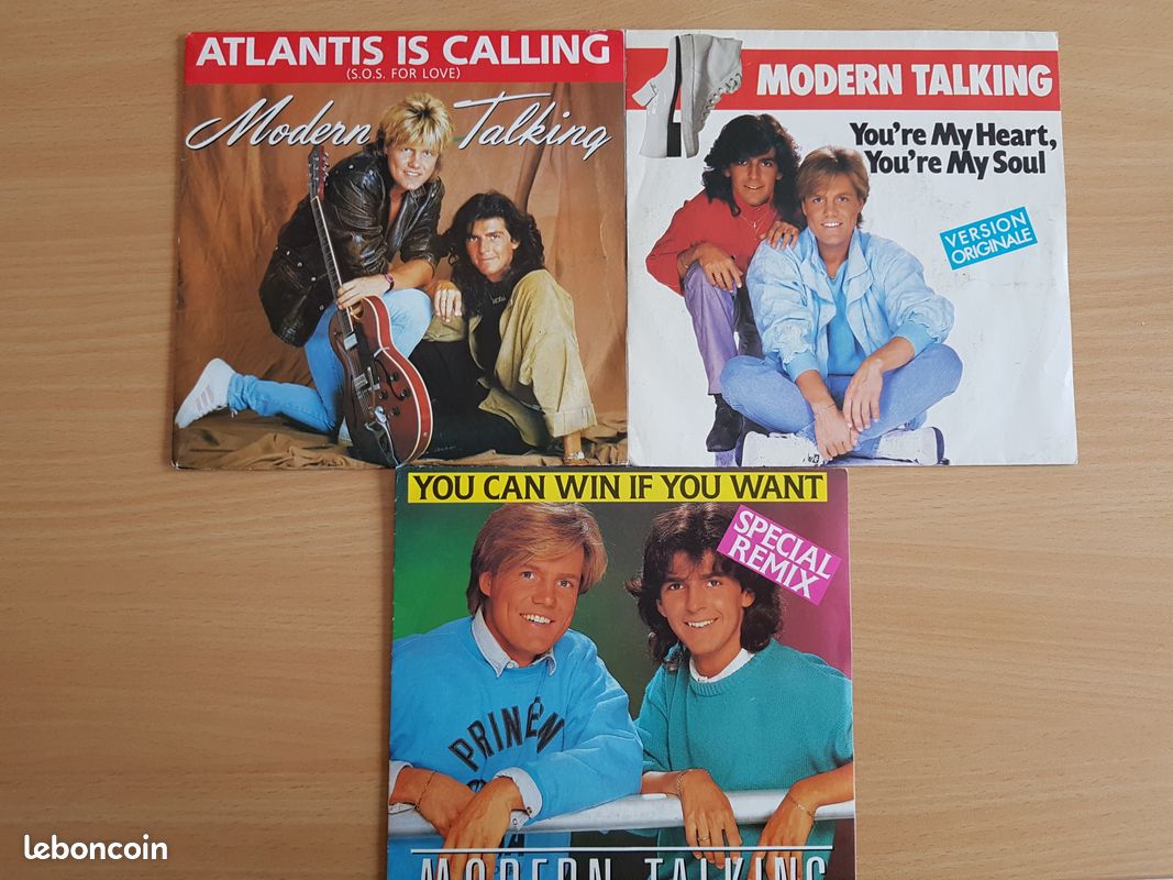3 vinyles Modern Talking 1986/1985 - 1