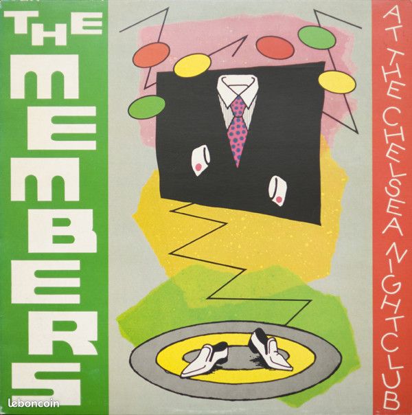 The Members–33t LP vinyle At The Chelsea Nightclub - 1