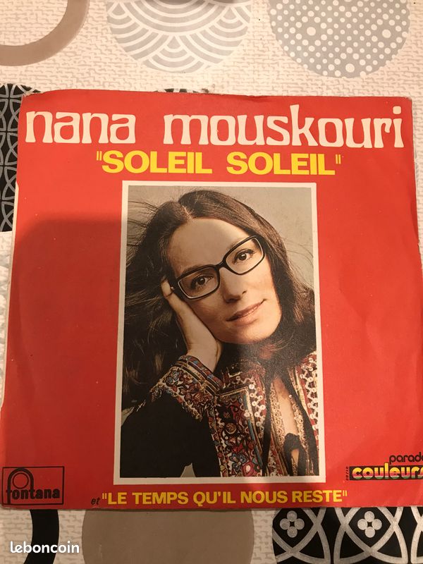 Disque vinyl 45 tours Nana Mouskouri - 1