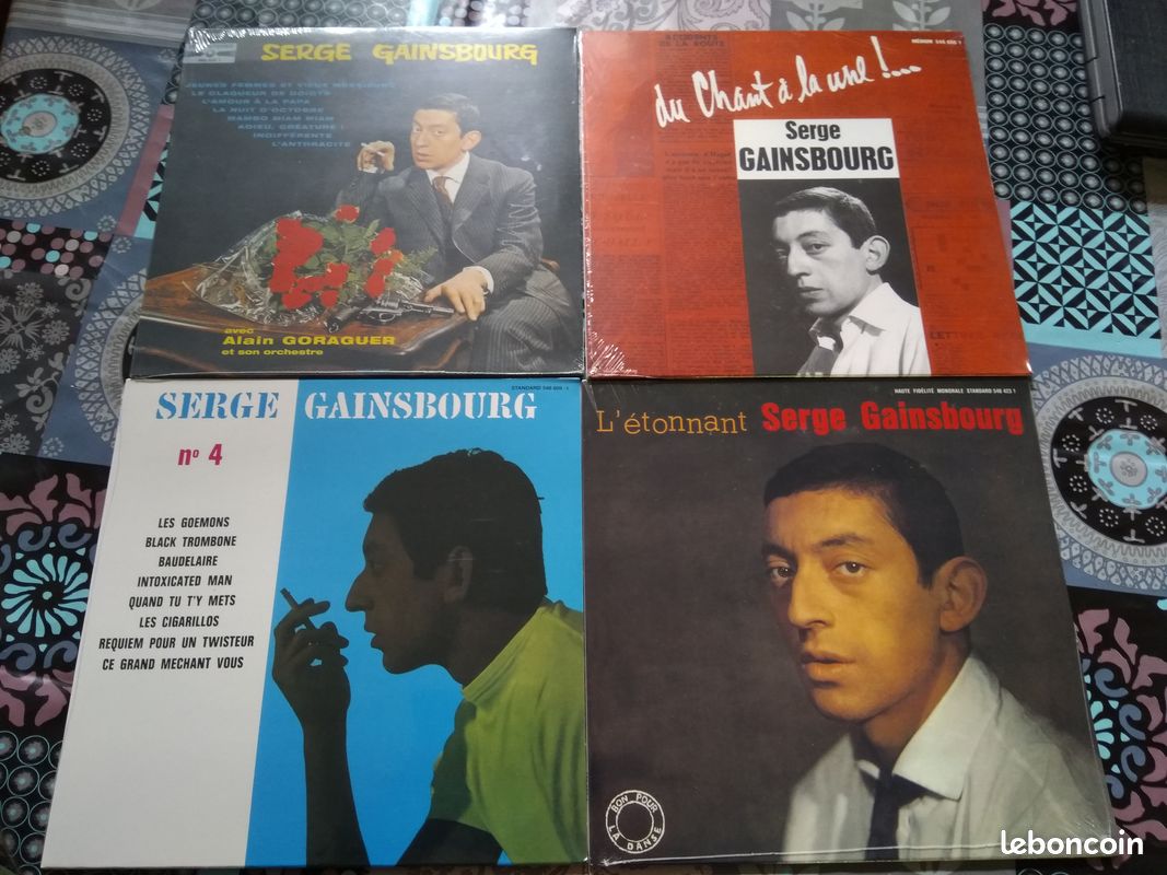 25cm Serge Gainsbourg neufs scellés - 1