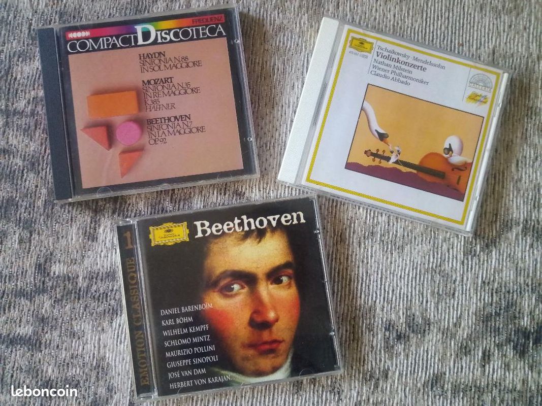 Lot : 3 x CD musique classique - 1