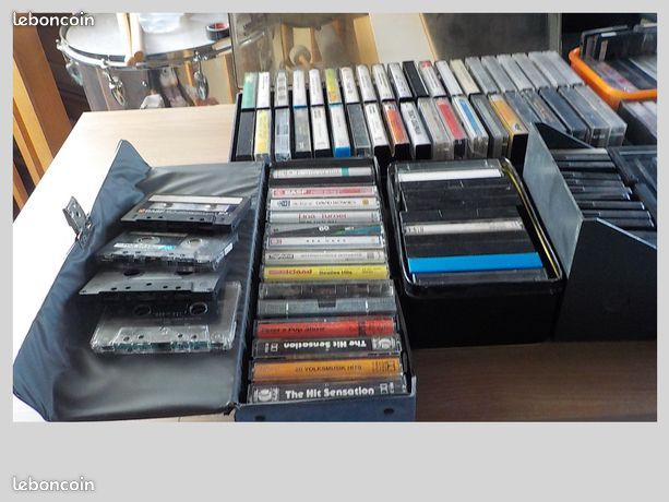 Lot de 131 cassettes Audio - 1