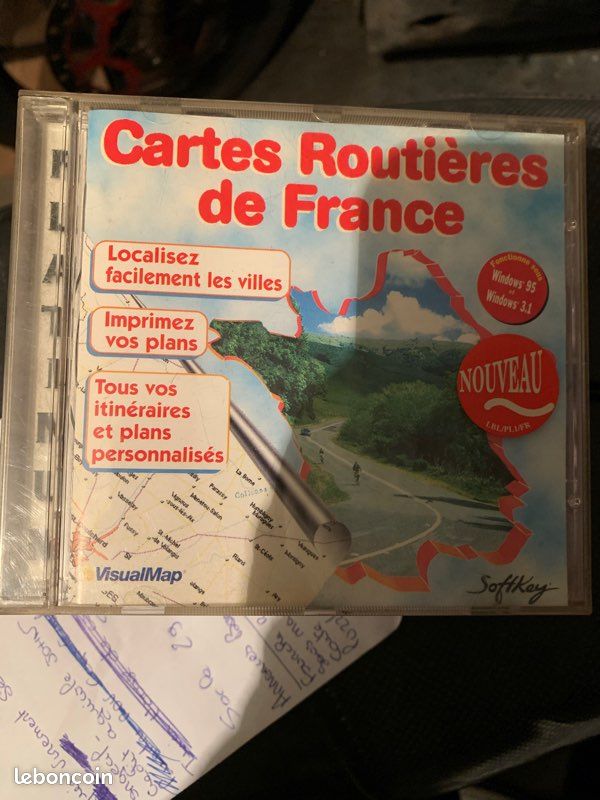 Cd carte routière de France - 1