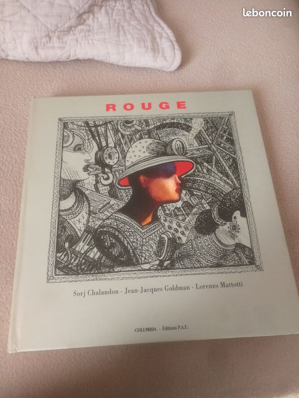 Rouge edition limité CD Jean Jacques Goldman - 1