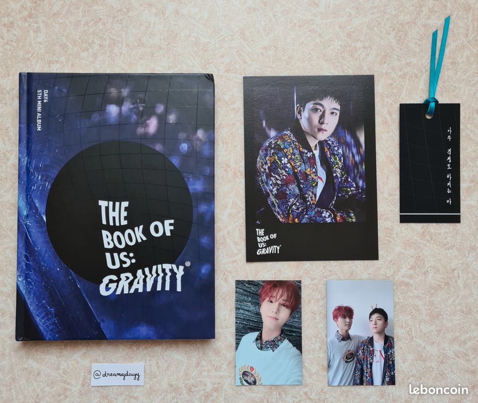 Kpop Day6 albums The Book of Us : Gravity - 1