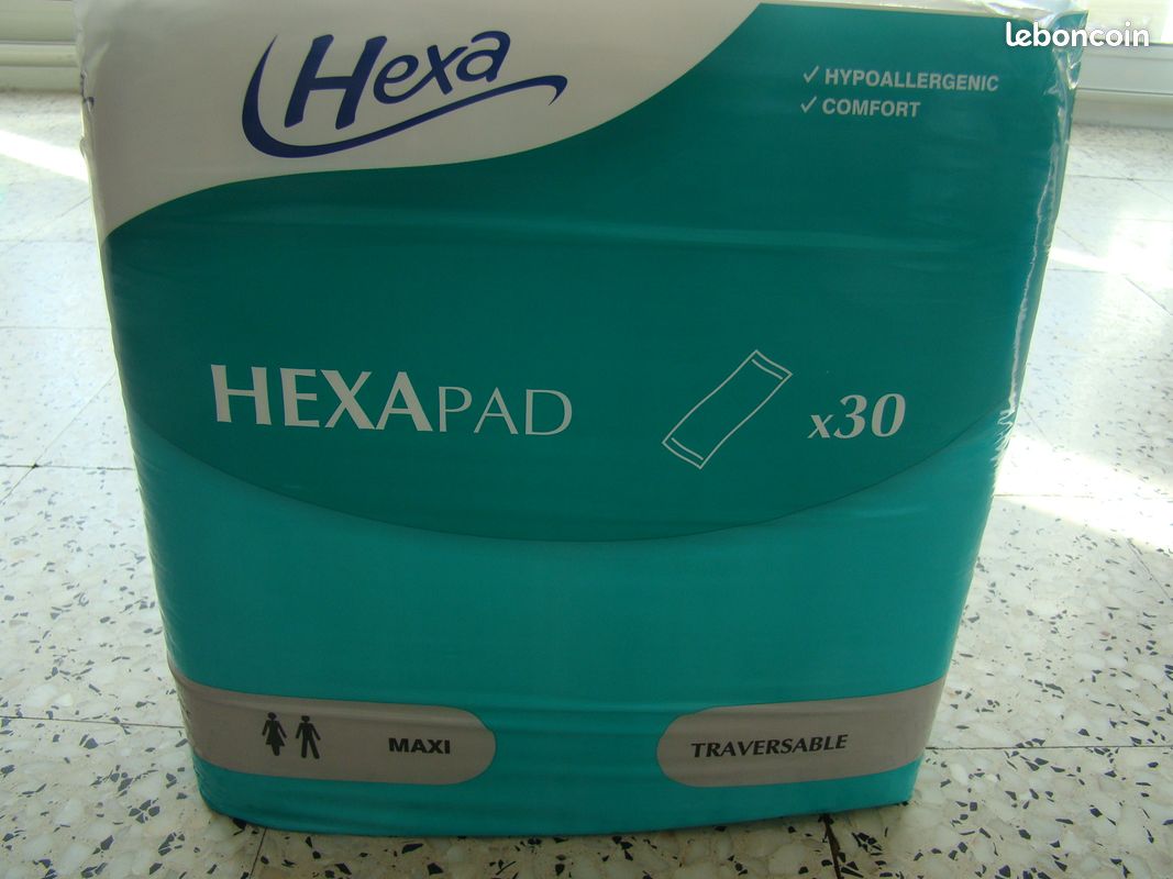 HEXAPAD inserts - 30 garnitures incontinence - 1