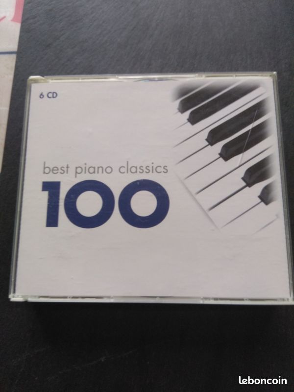 Coffret 6 CD / 100 best piano classics - 1