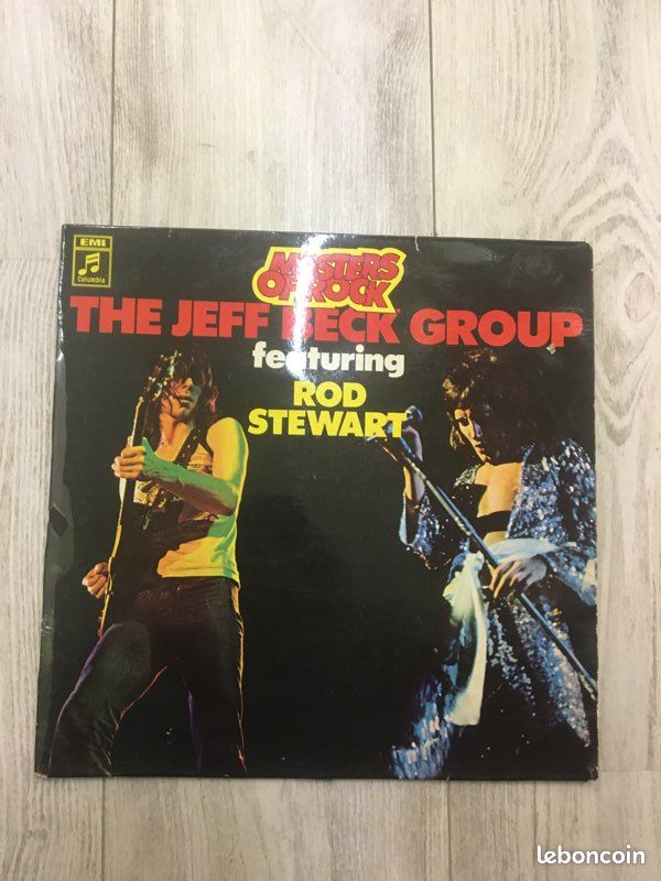 Vinyle Jeff Beck group Rod Stewart master of rock - 1